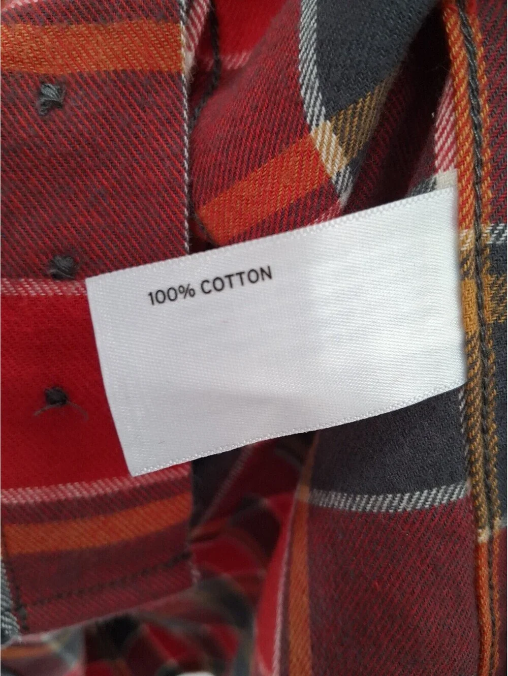 Duluth Flannel Shirt Men’s Medium Tall Red Free Swingin' Relaxed Fit Work Plaid